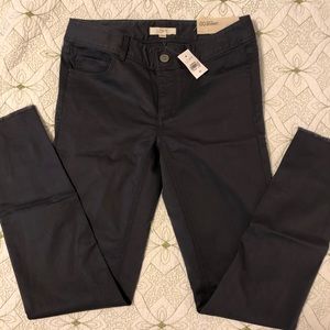 NWT JCREW 00 SKINNY GREY JEANS